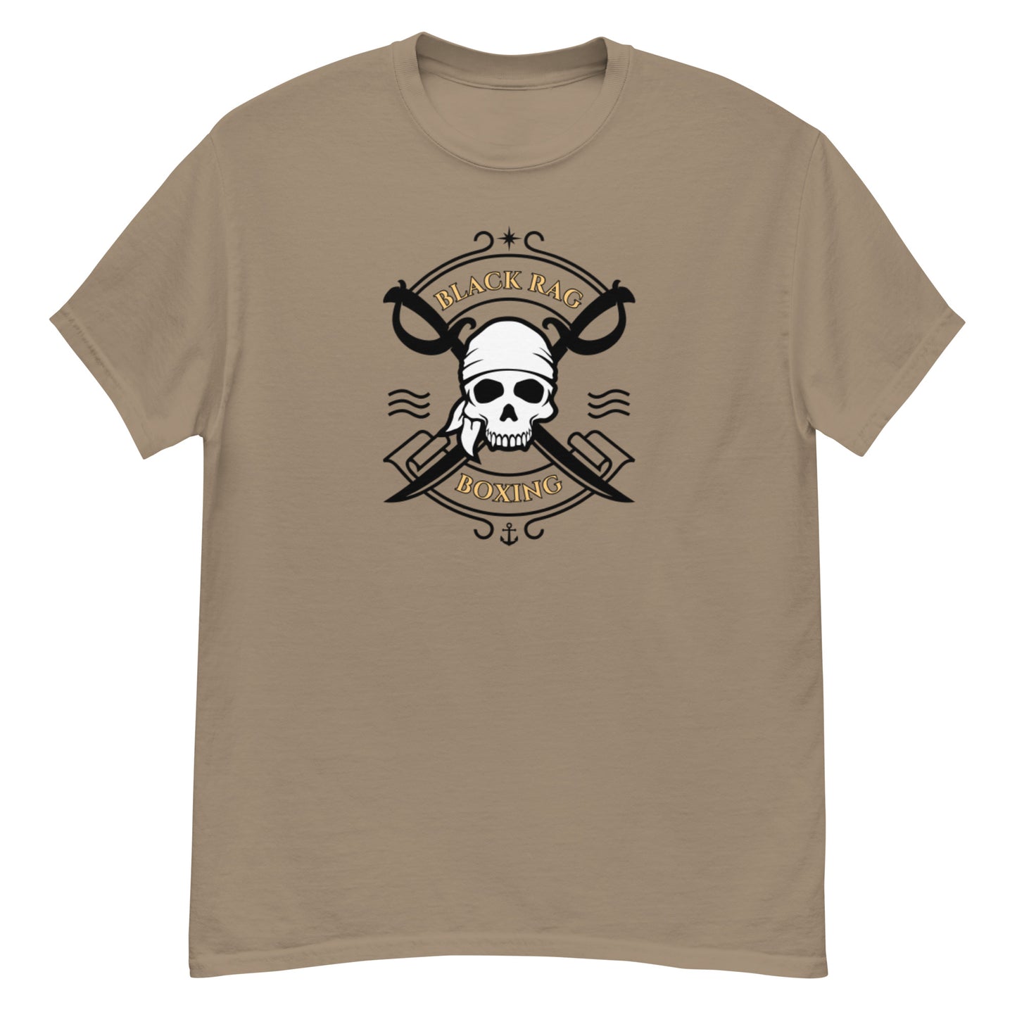 Black Rag Tee (Jolly Roger)