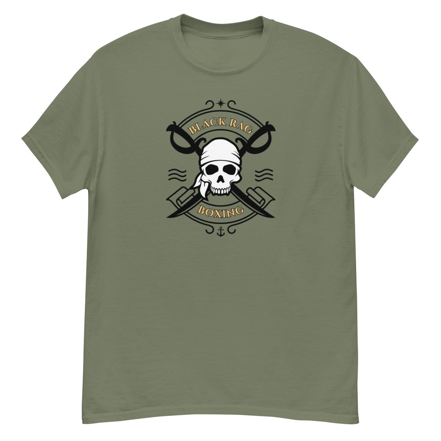 Black Rag Tee (Jolly Roger)