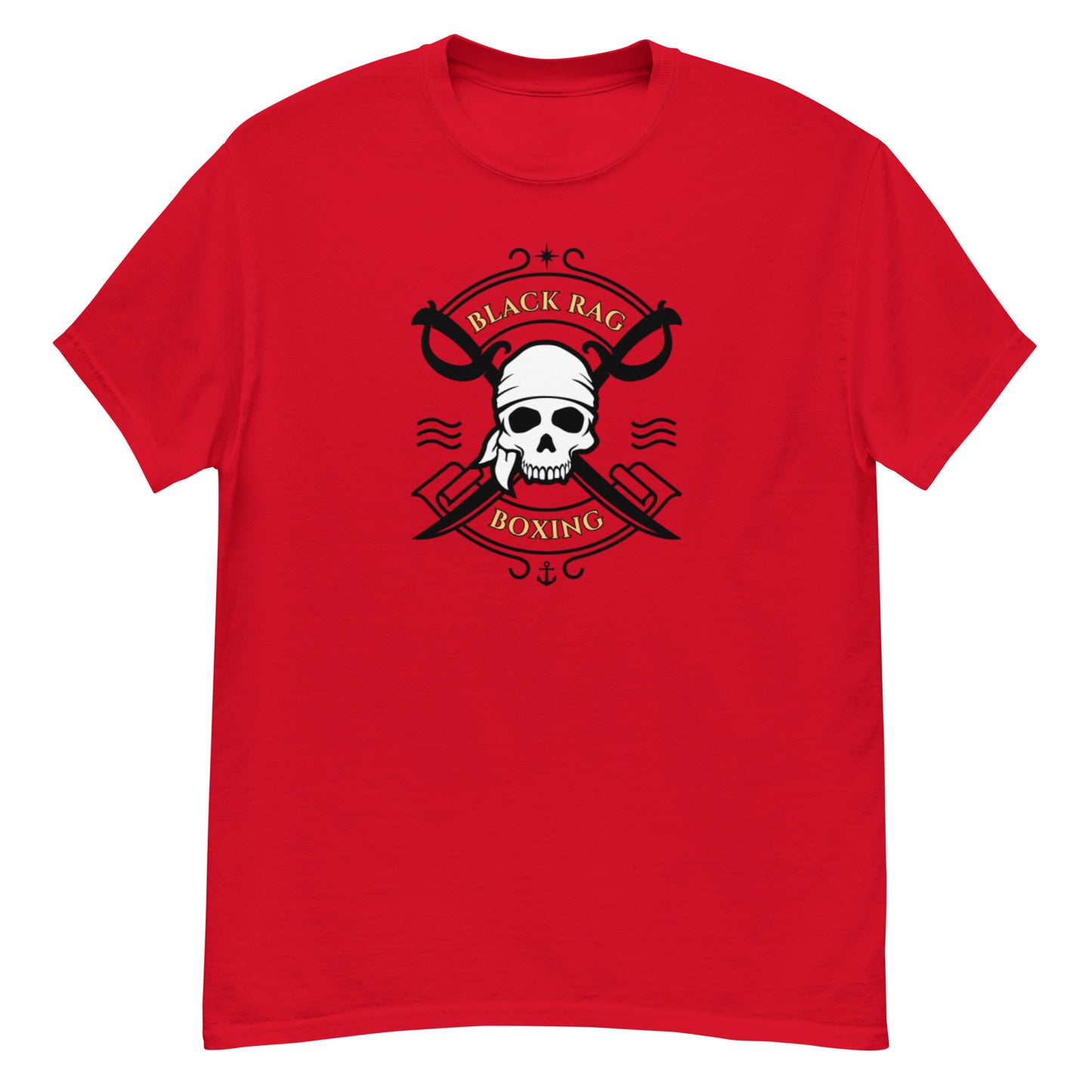 Black Rag Tee (Jolly Roger)